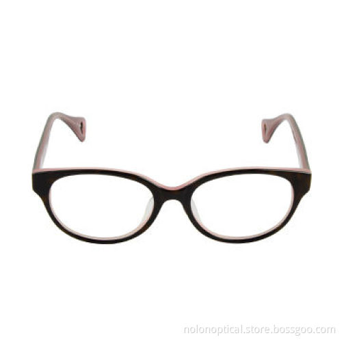 Most stylish and handmade acetate optical frames with diamond in dark tortoise